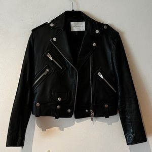 The Arrivals Vader Leather Jacket